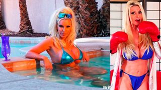 Blonde Hottie Brittany Andrews Finger Fucks Her Sweet Muff!