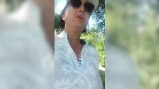 Squirt on public place