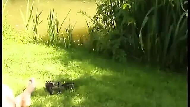 Pleasured by the best cock at a gang bang