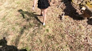 Fucking my Stepsister in the Forest