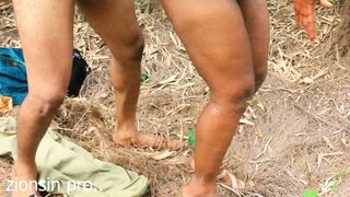 SEX ADDICT GIRL CAUGHT IN THE BUSH BY A FARMER