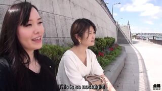 Real Japanese friends reveal their lesbian sides to each other