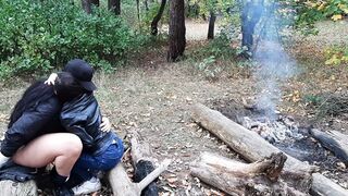 First time lesbian sex in a public spot - illusion
