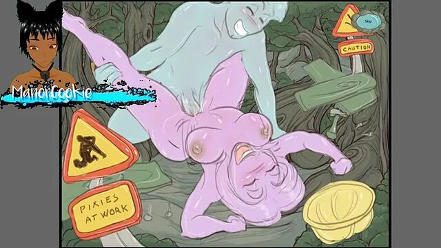 Elana: Champion of Lust Ch 2 - Sucking the biggest cock in the forest