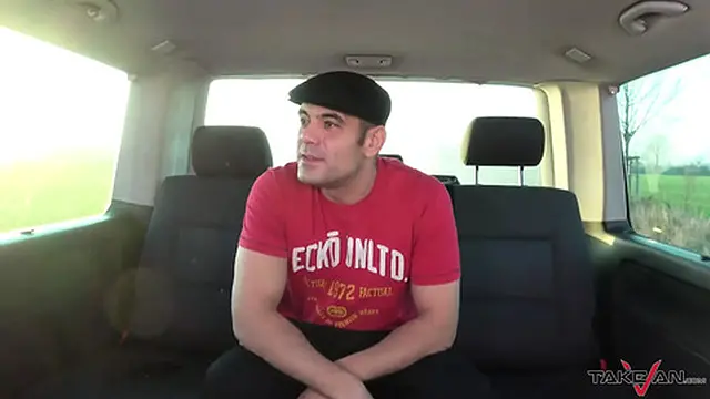 Tiny girl discovered in the fields &mdash;  cum on glasses from a wild session