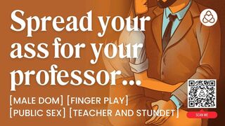 ASMR Audio Porn: Dominant Male Teacher Fucks His Student in The Class – Erotic Audio for Women