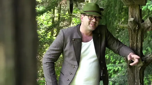 Small titted brunette chick likes outdoor fuck with her fat-cock lover