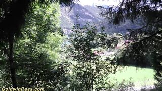 Outdoor extreme deepthroat german fuck orgy