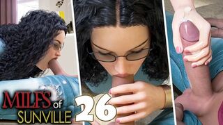 Busty teacher sucks my dick while her husband waits outside the classroom - Jazziuu