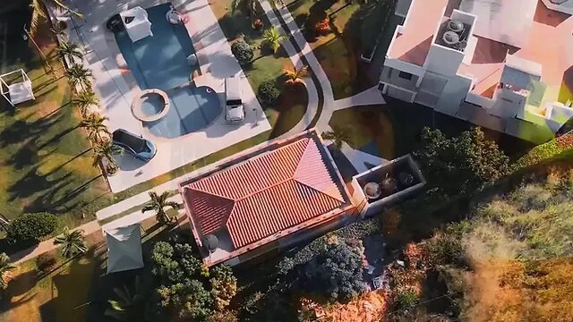 Sensual mansion rendezvous with a fake penis