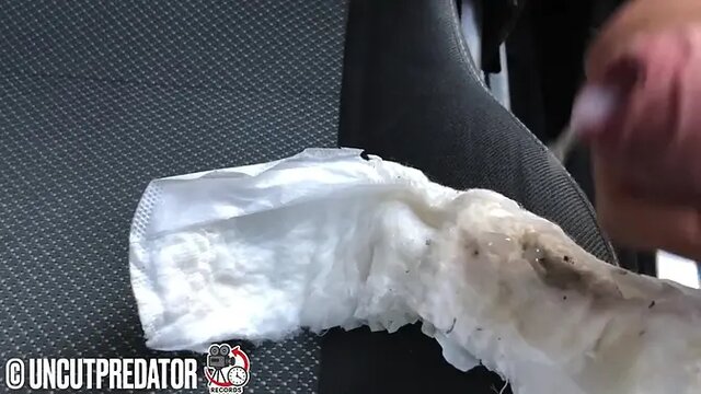 Forest nymph wanks big white uncut dong