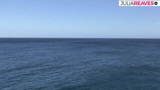 Horny girl masturbates before giving a hand job to a cumshot