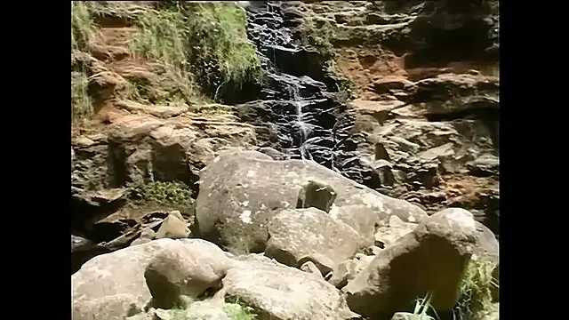 Allysin and Shelbee: Sweet Lesbian Licking and Intense 69 Outdoors