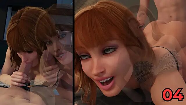 Helping Neighbour: Big Cock & Mature Tits