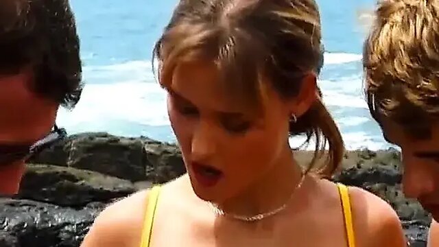 Private DP for Nikki Montana after a deepthroat blow job