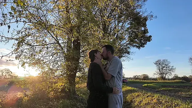 Outside sex, we get caught 3 times