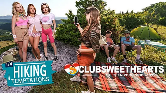 18yo hike and group fuck on mountain top - ClubSweethearts
