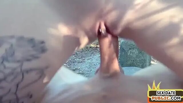 Inked public babe enjoys fucked on a sex date in reality sex